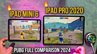 iPad Mini 6 Vs iPad Pro 2020 PUBG Full Comparison in 2024  Electro sam [upl. by Os53]