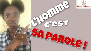 Lhomme cest sa PAROLE qui a une puissance redoutable Introduction [upl. by Acinna]