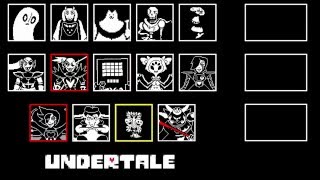 Undertale  All Boss Themes [upl. by Anaeco]