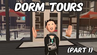 Dorm Tours Rating My Viewers Dorms in Rec Room [upl. by Kendry709]