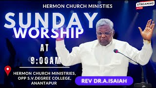 Sunday Worship  Rev Dr AIsaiah  10112024  HERMON CHURCH ATP [upl. by Fasto]