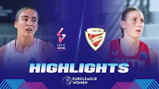 LDLC ASVEL Feminin v DVTK HUNTherm  Gameday 1  Highlights  EuroLeague Women 202324 [upl. by Sirdi]