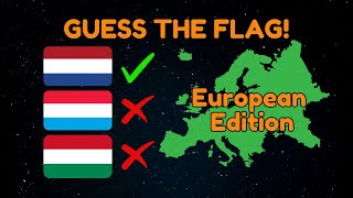 Ultimate Flag Quiz Challenge Can You Get 100 European Edition [upl. by Trebloc738]