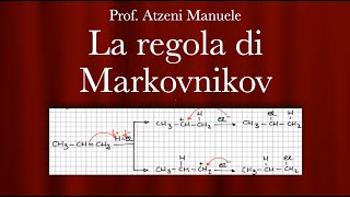 La regola di Markovnikov L42 ProfAtzeni ISCRIVITI [upl. by Alieka]