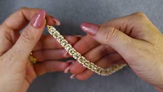 How to Make a Pearl Bracelet DIY Pearl Jewelry [upl. by Criswell]