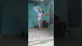 Entrenando patada 360 tornado 🌪️🌪️🌪️ contenido taekwondo motivacion [upl. by Arihsa]