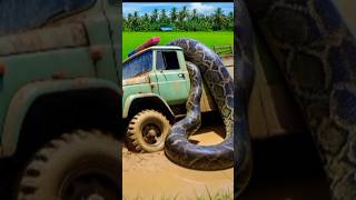 Piton dan mobilshortvideo nature animals watersnake owl snakevide amazingsnake dragonsnake [upl. by Jerrilee]