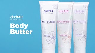 CBD Body Butter  cbdMD Botanicals [upl. by Orabelle]