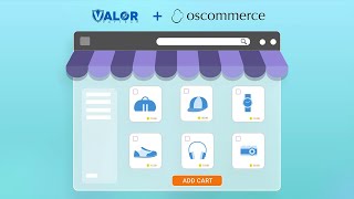 How to Integrate ValorPay with OsCommerce  Tutorial Video  Valor PayTech [upl. by Anders911]