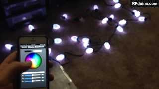 RFduino GE G35 Christmas Lights [upl. by Krusche]