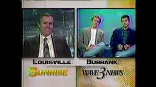 WAVETV 1993 112393 6AM Sunrise Saved By The Bell [upl. by Rillis]