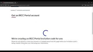 Canada Visitor VisaPart 1 Signup IRCC Portal [upl. by Alyt]