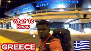 Airport Of Thessaloniki GREECE Full Tour  What To Know [upl. by Nois]