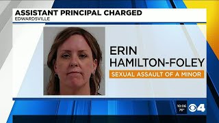 Edwardsville High School administrator charged with sexually assaulting 17yearold student [upl. by Anawaj527]