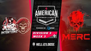 II BNTTOG x MERC  CARENTAN  36s  APL WEEK 3  DIV 3  HELL LET LOOSE II [upl. by Eenhat]