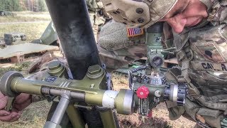 Livefire Mortar Range M252A1 81mm Mortar System [upl. by Jaffe]