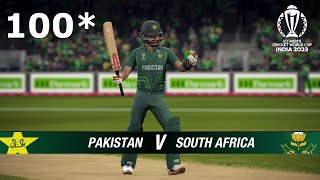 PAKISTAN VS SOUTH AFRICA ODI WORLDCUP 2023 MATCH  CRICKET 19 [upl. by Notlok555]