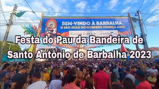 Festa do Pau da Bandeira de Santo Antônio de Barbalha 2023 [upl. by Perni]