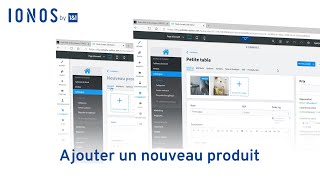 Ajouter un nouveau produit Tutoriel MyWebsite eCommerce [upl. by Linnell]