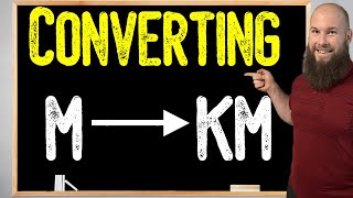 How To Convert Meters To Kilometers  m to km [upl. by Ydniw]