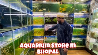 Visiting Biggest Wholesale Aquarium Store in Bhopal MP  Fish An Fun Bhopal  Rs Pets Zone [upl. by Novets]