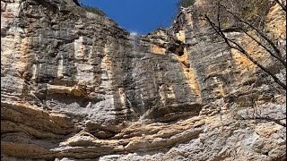 Hiking HemmedIn Hollow Tallest Waterfall in the Midwest USA [upl. by Yenittirb988]