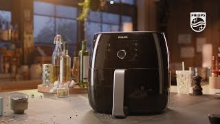 Horkovzdušná fritéza Philips Airfryer XXL HD965090 [upl. by Kiley]