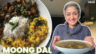 Make the most delicious MOONG DAL in 10 minutes  VEGAN HEALTHY LENTIL RECIPE [upl. by Raymund]