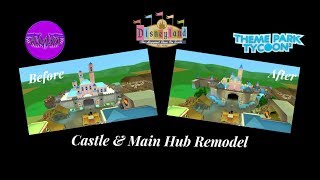 Lets Build TPT2 Mini Disneyland  Castle amp Main Hub Remodel [upl. by Simson]