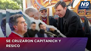 SE CRUZARON CAPITANICH Y RESICO  NOTICIERO 9 [upl. by Enieledam]