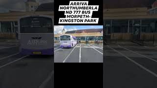 Arriva Northumbria Airlink 777 Bus MorpethKingston Park [upl. by Adia]