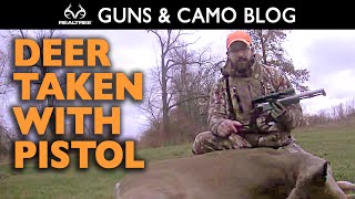 LateSeason Doe Hunt with the CVA Optima V2 Muzzleloading Pistol [upl. by Kcirde]