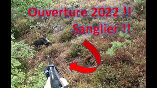 Ouverture gros gibiers  Chasse sanglier 2022  Chasse en Sologne [upl. by Rachael82]