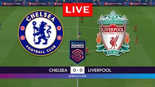 🔴Chelsea Women vs Liverpool Women  Women Super League Match  FIFA 23 Gameplay [upl. by Rimahs849]