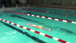 Natation pour tous  exercice 1 pour apprendre le dos [upl. by Laup]