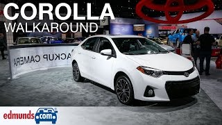 2016 Toyota Corolla Walkaround Review [upl. by Enitsuga730]