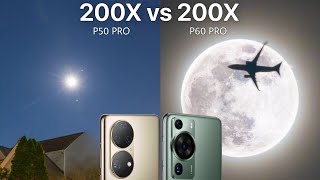 Huawei P60 Pro vs Huawei P50 Pro Live Zoom Test Comparison [upl. by Llemmart632]