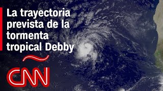 Debby se acerca a la Florida su trayectoria y posibles consecuencias [upl. by Honna]