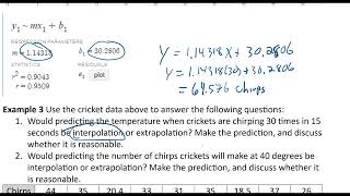 Interpolation and Extrapolation [upl. by Airtemak573]