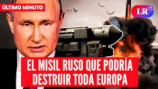 Lo que se SABE del MISIL HIPERSÓNICO RUSO ORESHNIK “DESTRUIRÍA toda EUROPA”  LR [upl. by Aelc]