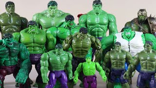 Hulk Action Figure Collection  22 Incredible Hulk Figures [upl. by Ammeg115]