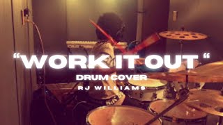 Work It Out Live  Tye Tribbett Drum Cover By RJ Williams🥁 [upl. by Kenrick82]