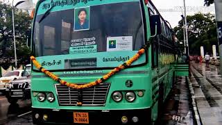 Tnstc Trichy buses  Trichy government bus collections [upl. by Oirelav897]