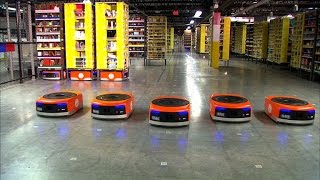 Estos son los robots que logran que tu pedido de Amazon llegue tan rápido [upl. by Howarth400]