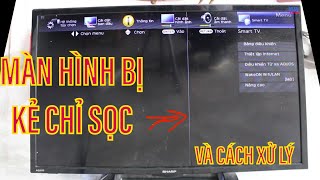 Cách xử lý màn hình bị kẻ chỉ sọc [upl. by Eenafit416]