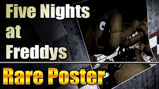 Rare Poster Not Golden Freddy  Five Nights at Freddys [upl. by Vince653]