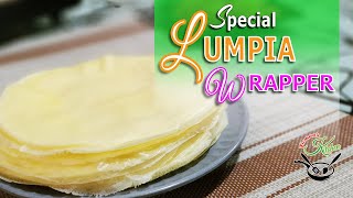 Special Lumpia Wrapper  Best Lumpia Wrapper With EasyToFollow Recipe  Fresh Lumpia Wrapper [upl. by Elleinad]