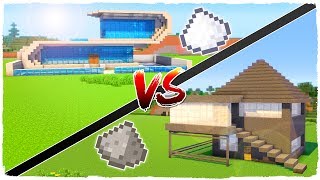 🤘 CASA DE AZÚCAR VS CASA DE PÓLVORA  MINECRAFT [upl. by Ecined]