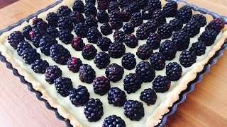 Crostata con crema pasticcera e more [upl. by Socin442]