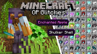 Top 3 Op Glitches in Survival Minecraft 120 OP Dupe Glitch  More [upl. by Russel857]